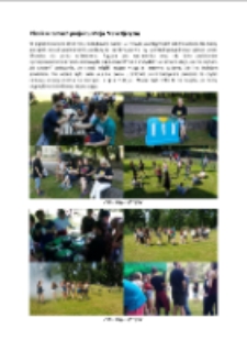 Piknik w ramach projektu Moja Mała Ojczyzna [Dokument elektroniczny]