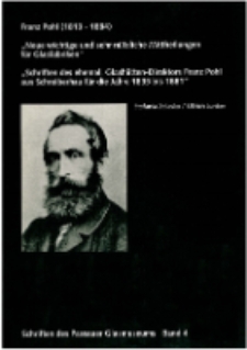 Tagebuch von Franz Pohl Glasfabrikation in Neuwelt [Dokument elektroniczny]