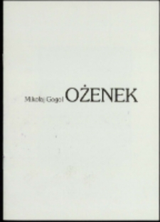 Ożenek - program [Dokument życia społecznego]