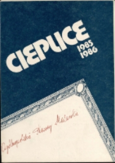 Cieplice 1985,1986.Ogólnopolskie Plenery Malarskie - katalog [Dokumenty życia społecznego]