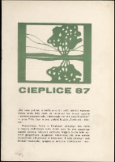 Cieplice 87 - katalog [Dokumenty życia społecznego]