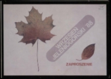 Wrzesień jeleniog&oacute;rski '88 : Cieplice 87 - zaproszenie [Dokumenty życia społecznego]