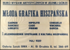 Młoda grafika hiszpańska - afisz [Dokumenty życia społecznego]