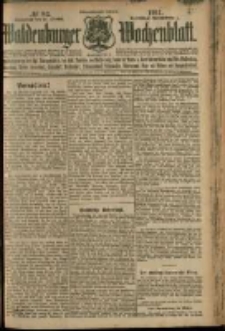 Waldenburger Wochenblatt, Jg. 57, 1911, nr 82