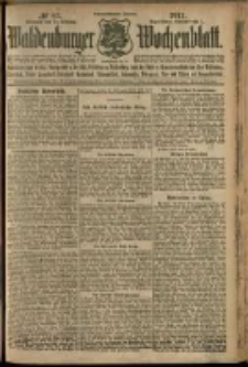 Waldenburger Wochenblatt, Jg. 57, 1911, nr 83