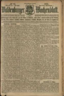 Waldenburger Wochenblatt, Jg. 57, 1911, nr 87