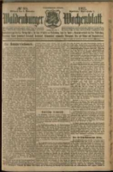 Waldenburger Wochenblatt, Jg. 57, 1911, nr 89