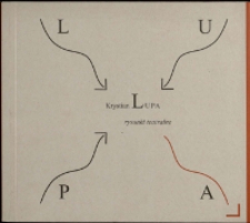 Krystian Lupa : rysunki teatralne = theatre drawings [Dokument Życia Społecznego]