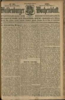 Waldenburger Wochenblatt, Jg. 57, 1911, nr 93