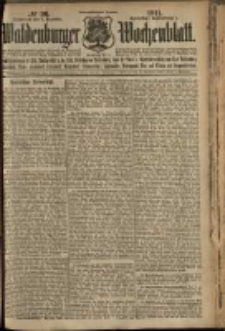 Waldenburger Wochenblatt, Jg. 57, 1911, nr 96
