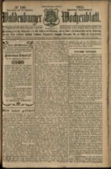Waldenburger Wochenblatt, Jg. 57, 1911, nr 100