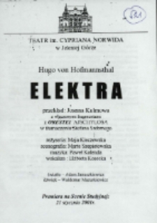 Elektra - program [Dokument życia społecznego]