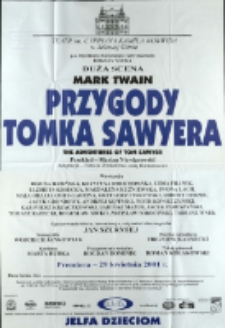 Przygody Tomka Sawyera - afisz [Dokument życia społecznego]