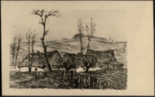 [Chaty wiejskie I] [Dokument ikonograficzny]