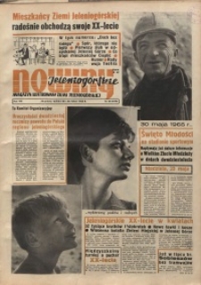 Nowiny Jeleniogórskie : magazyn ilustrowany ziemi jeleniogórskiej, R. 8, 1965, nr 20 (373)