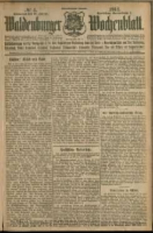 Waldenburger Wochenblatt, Jg. 58, 1912, nr 4