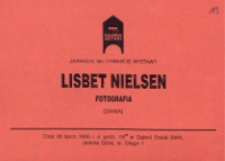 Lisbet Nielsen (Dania). Fotografia - zaproszenie [Dokumenty życia społecznego]