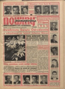 Nowiny Jeleniogórskie : magazyn ilustrowany ziemi jeleniogórskiej, R. 8, 1965, nr 29 (382)