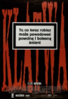 Klątwa - plakat [Dokument życia społecznego]