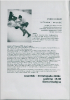 Intryga i miłość - ulotka [Dokument życia społecznego]