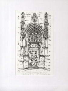 Portal Kościoła św.Erazma i Pankracego w Jeleniej Górze [Dokument ikonograficzny]