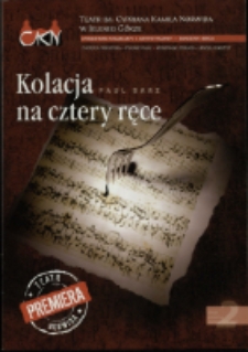 Kolacja na cztery ręce - program [Dokument życia społecznego]