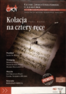 Kolacja na cztery ręce - plakat [Dokument życia społecznego]