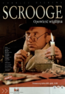 Scrooge. Opowieść wigilijna - plakat [Dokument życia społecznego]