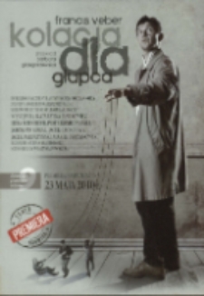 Kolacja dla głupca - ulotka [Dokument życia społecznego]