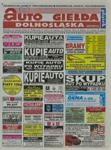 Auto Giełda Dolnośląska : regionalna gazeta ogłoszeniowa, 2001, nr 57 (786) [20.07]
