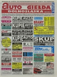 Auto Giełda Dolnośląska : regionalna gazeta ogłoszeniowa, 2001, nr 61 (790) [3.08]