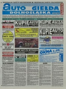 Auto Giełda Dolnośląska : regionalna gazeta ogłoszeniowa, 2001, nr 62 (791) [7.08]