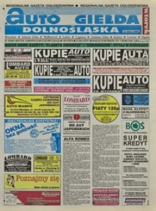 Auto Giełda Dolnośląska : regionalna gazeta ogłoszeniowa, 2001, nr 76 (805) [25.09]