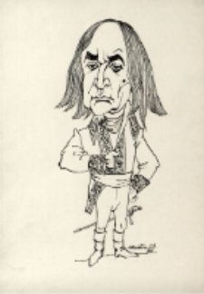 Karykatura Pawła Trybalskiego [Dokument ikonograficzny]