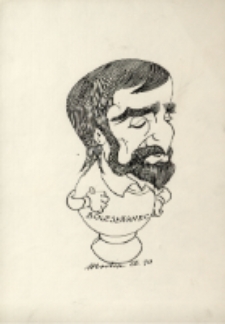 Karykatura Bronisława Wolanina [Dokument ikonograficzny]