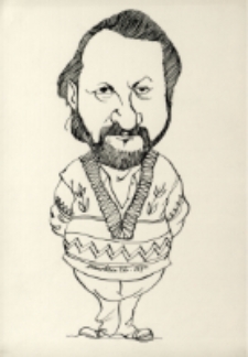 Karykatura Janusza Lipińskiego [Dokument ikonograficzny]