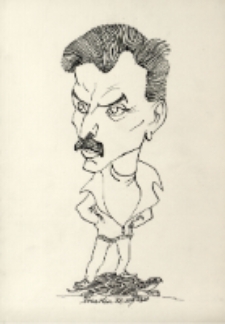 Karykatura Ryszarda Tyszkiewicza [Dokument ikonograficzny]