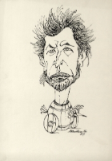 Karykatura Dariusza Milińskiego [Dokument ikonograficzny]