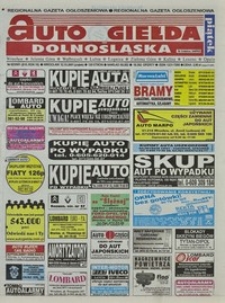Auto Giełda Dolnośląska : regionalna gazeta ogłoszeniowa, 2001, nr 82 (810) [12.10]