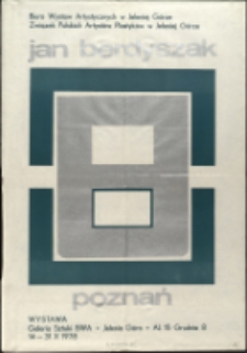 Jan Berdyszak. Poznań - plakat [Dokument życia społecznego]