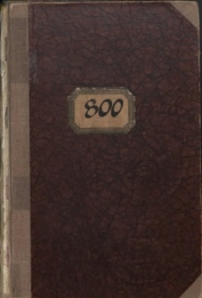 800 [Księga wzorów Huty Josephine]