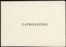 Rysunek - Biżuteria warszawskiej Grupy "PIRO" - zaproszenie [Dokument życia społecznego]