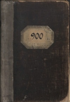 900 [Księga wzor&oacute;w Huty Josephine]