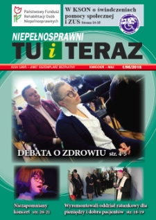 Niepełnosprawni Tu i Teraz, 2018, nr 1 (96)