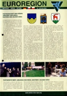 Euroregion Nysa : biuletyn informacyjny Stowarzyszenia Gmin Polskich Euroregionu Nysa, 2005, nr 6