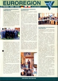 Euroregion Nysa : biuletyn informacyjny Stowarzyszenia Gmin Polskich Euroregionu Nysa, 2005, nr 8