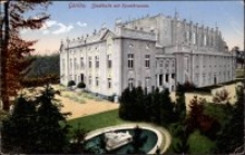 Görlitz. Stadthalle mit Kunstbrunnen [Dokument ikonograficzny]