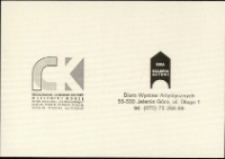 Chwilowa Grupa Artystyczna TRIO. Wystawa rysunku - zaproszenie [Dokument życia społecznego]