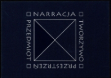 Tworzywo - przestrzeń/przedmiot - narracja- zaproszenie [Dokument życia społecznego]