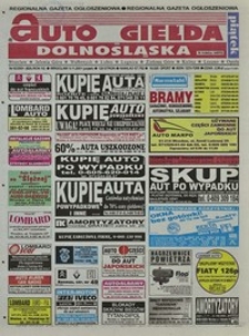 Auto Giełda Dolnośląska : regionalna gazeta ogłoszeniowa, 2001, nr 92 (820) [9.11]